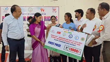ఉత్సాహంగా  5 కె  మారథాన్ image 1