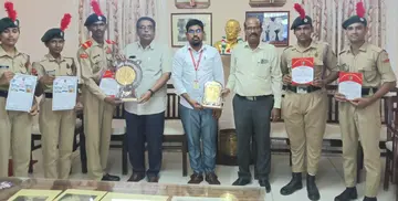 ఏఎన్‌ఆర్‌ కళాశాల ఎన్‌సీసీ క్యాడెట్ల ప్రతిభ
కంబైన్డ్ వార్షిక శిక్షణ శిబిరంలో ఆల్ రౌండ్ ప్రదర్శన image 1