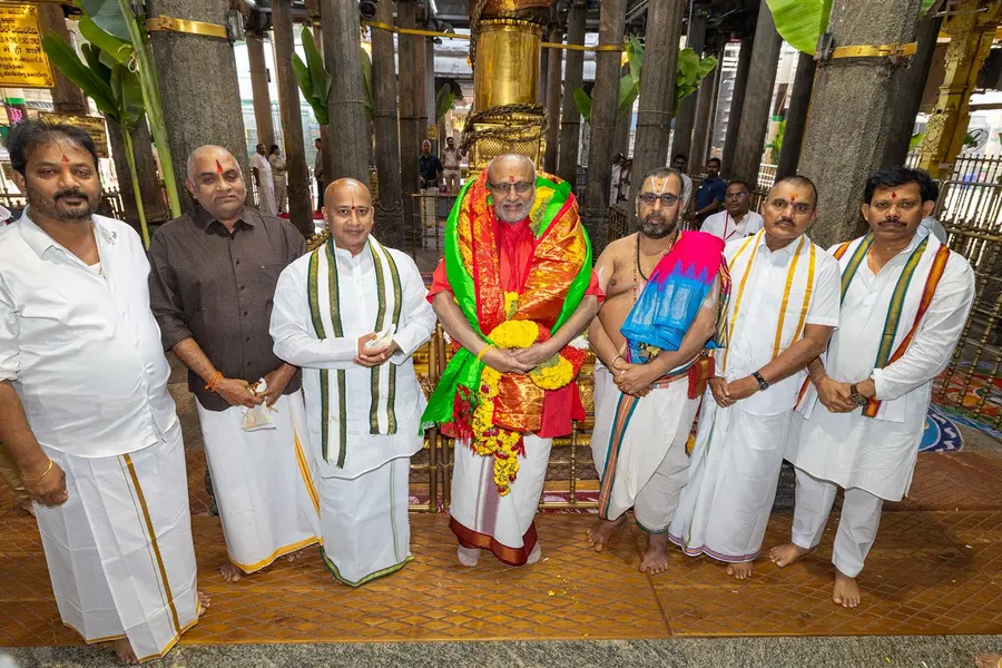 తిరుచానూరులో పద్మావతి అమ్మవారిని దర్శించుకున్న ఉపరాష్ట్రపతి image 1