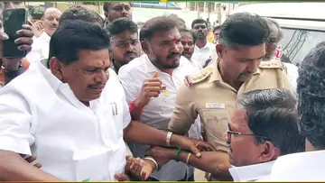 DMK MLA arrested