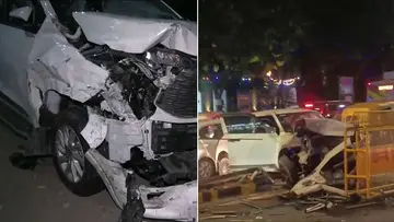 Delhi road accident