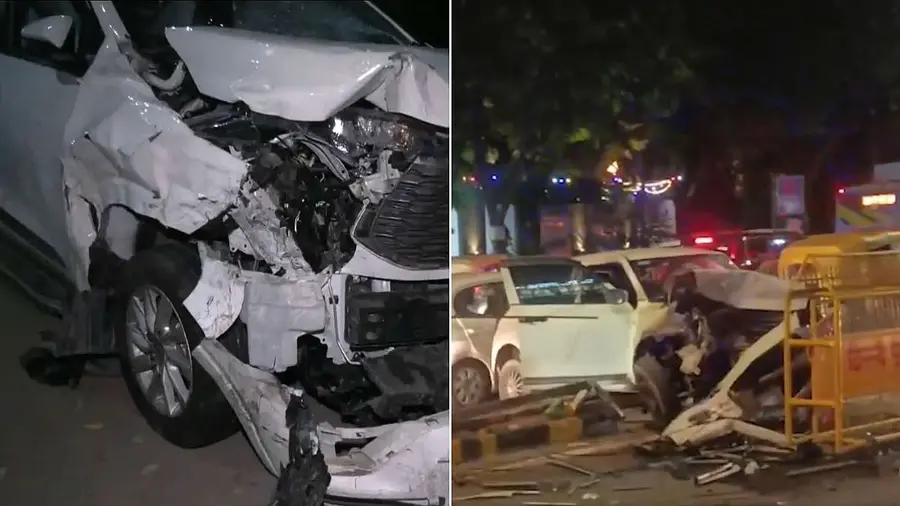 Delhi road accident