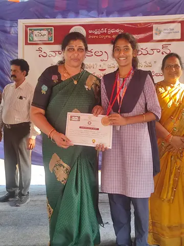 ప్రతిభను చాటిన శ్రీవిద్య విద్యార్థిని సింధు image 1