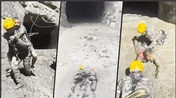 Intensive relief operations in Nepal
