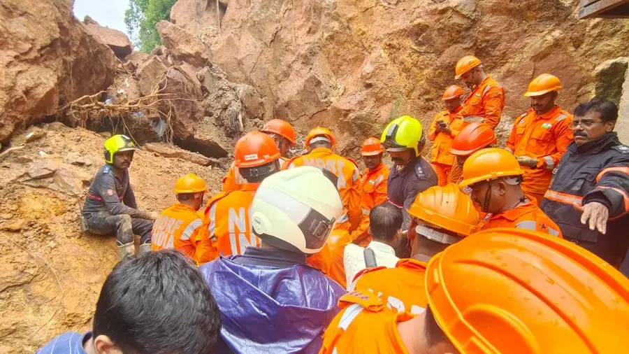 Mumbai landslip