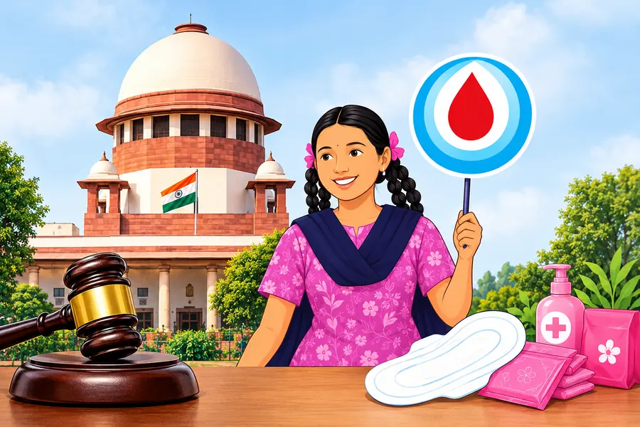 రుతుక్రమ ఆరోగ్యంపై రాష్ట్రాల నిర్లక్ష్యం
- సుప్రీం కోర్టు సీరియస్
- తీర్పులు కాగితాలకే పరిమితం చేస్తారా అంటూ ఆగ్రహం image 1