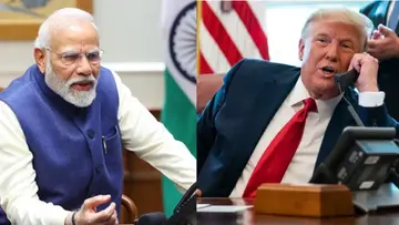 PM Modi and Trump discuss trade, defense, and energy in phone call.