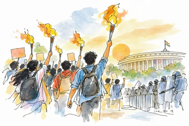 Watercolor Protest at Sunset.jpg