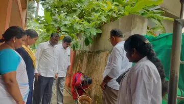 Medical officers inspected the hostel