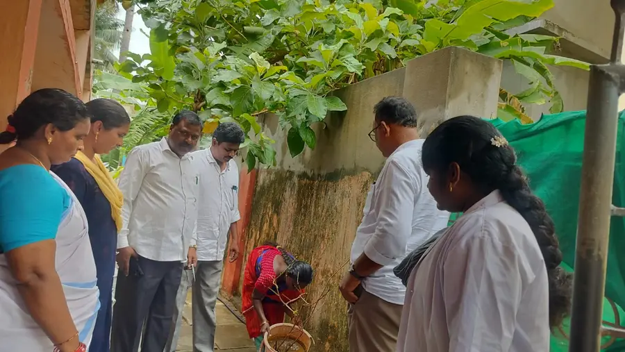 Medical officers inspected the hostel