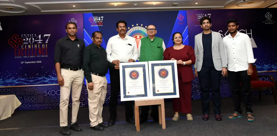రాష్ర్టానికి స్కోచ్‌ అవార్డులు 
- మీడియా అక్రిడిటేషన్‌కు సిల్వర్ స్కోచ్ image 1