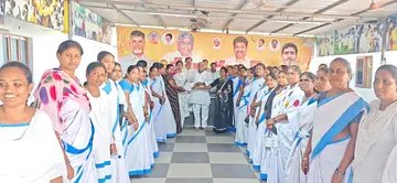 కనీస వేతనాలు, ఉద్యోగ భద్రత కోసం ఆశాల పోరుబాట 
 - రాష్ట్రవ్యాప్తంగా నిరసన, ర్యాలీలు - ప్రజాప్రతినిధులకు వినతులు image 1