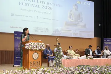 తెలుగు సాహిత్య విలువ అమూల్యం
- ఎస్‌ఆర్‌ఎం సాహిత్యోత్సవ సభలో తేజస్వి పొడపాటి image 1