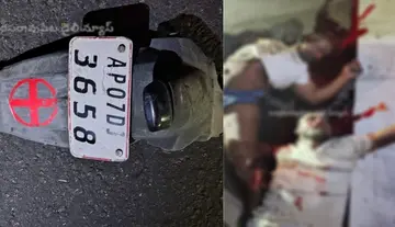 Tragedy on a festival day – Two killed after being hit by a private travel bus.