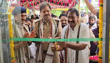 Inauguration of the Police Department's petrol bunk