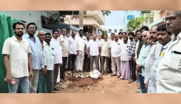 Bhoomi Puja performed for development works worth Rs 54.70 lakh in Chemudulanka.