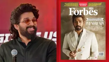 Allu Arjun on the cover of Forbes India!