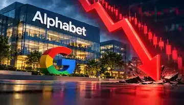 Alphabet shares see a sharp decline