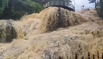 Heavy rain in Alluri Manyam
