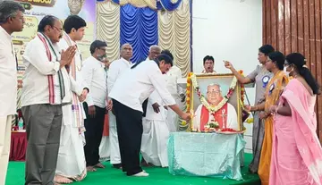 Grand celebration of Padma Shri Dr. Ashavadi Prakasha Rao's 83rd birth anniversary.