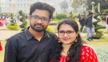 Techie Radha Gayatri's husband Sricharan arrested.