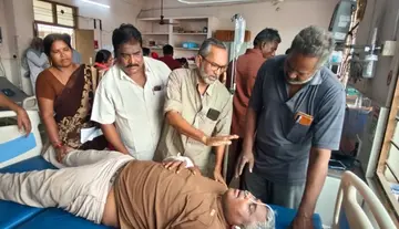 Attack on Nagarjuna Reddy in Pandillapalli