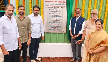 Community water purification plant inaugurated in Karamchedu.