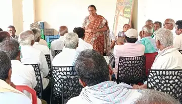 CPM team's tour in Bapatla