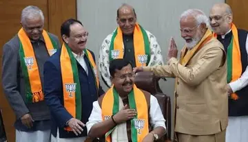 Announcement of BJP's new national executive committee
