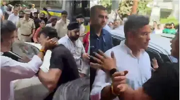 రోడ్డు నాణ్యతగా లేదన్న వ్యక్తిపై బిజెపి మంత్రి దాడి
- ఢిల్లీ నడిరోడ్డుపై చేయుచేసుకున్న  వైనం
- ఖండించిన ఆప్‌ image 1