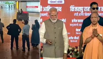 Big shock for BJP – Airport submerged within five months!