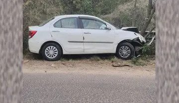 Car accident on Kotappakonda Ghat Road