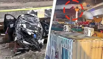 BMW car falls off bridge – three dead