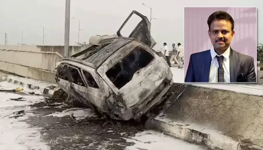 car fire acidnet