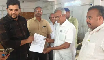 Election officials issue notices to CPM leader Ch. Babu Rao.