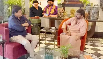 BJP Chief meets Chiranjeevi...!