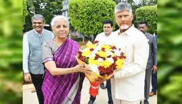 Union Minister Nirmala Sitharaman and CM Chandrababu visit Narasaraopet.