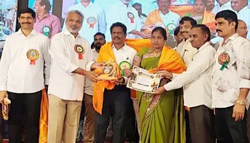 Kattula Veerraju selected as Best Teacher.