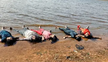 Five people die after accidentally falling into Gollapalli reservoir