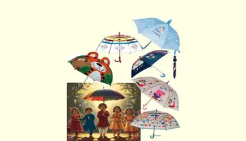Let's put up an umbrella against the rain.