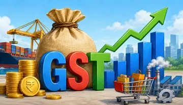 Surge in GST... Highest growth in 14 months!