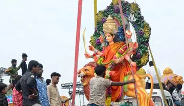 Durga Mata Immersion in Hyderabad - Traffic Restrictions and Diversions