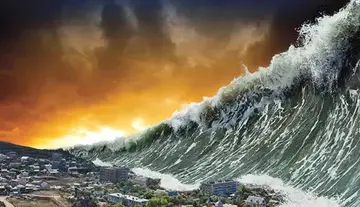 The sea is encroaching!