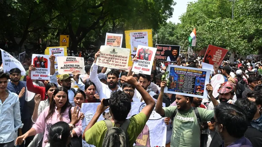 Cockroach Janta Party protest