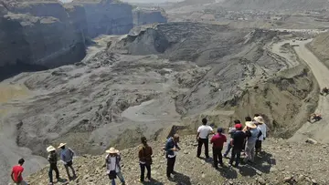 Myanmar jade mine