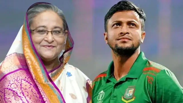 బంగ్లాదేశ్ మాజీ కెప్టెన్ షకీబ్ అల్ హసన్ ఇంటిపై పెట్రోల్ బాంబు దాడి