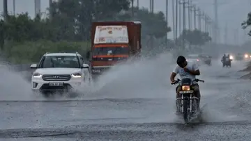 rains