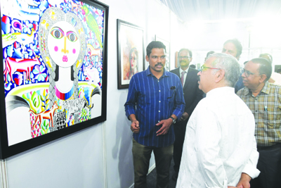 చిత్రకళా ప్రతిభకు వేదిక ఎయు