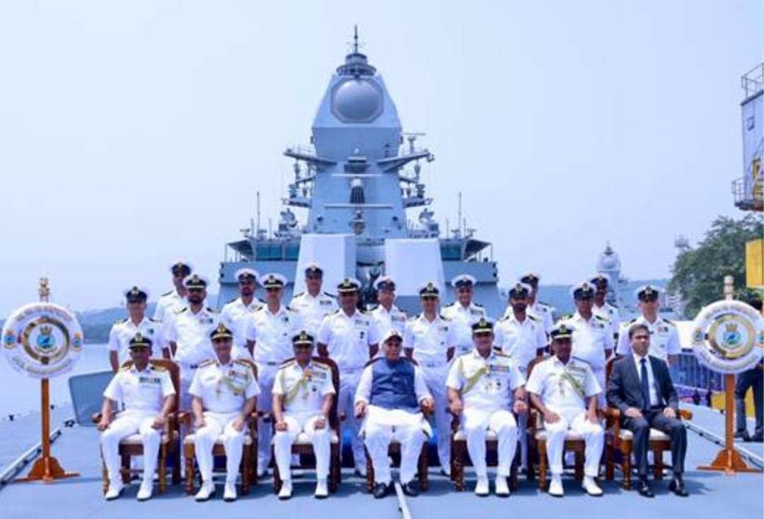 'INS Mahendragiri' inducted into the Indian Navy