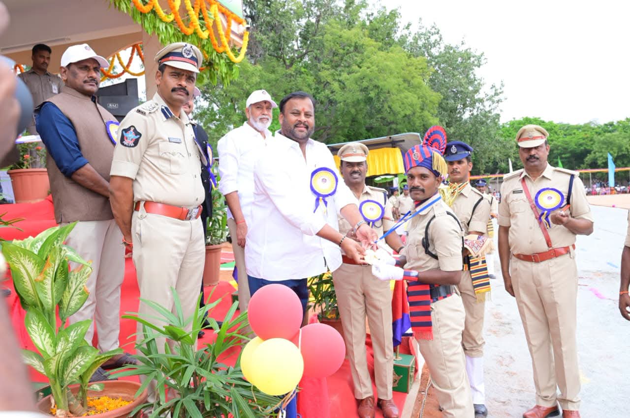 Passing-out parade in Chandragiri